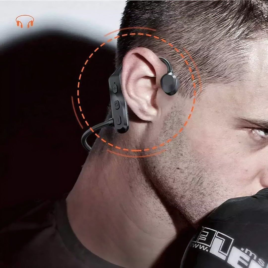 BoneVibe™ – Fone Esportivo de Condução Óssea Bluetooth 5.0