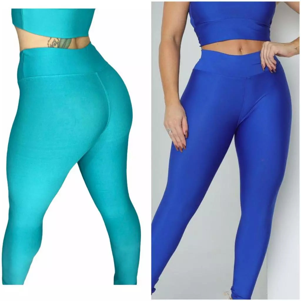 Kit com 2 Leggings Suplex Lisa – Zero Transparência