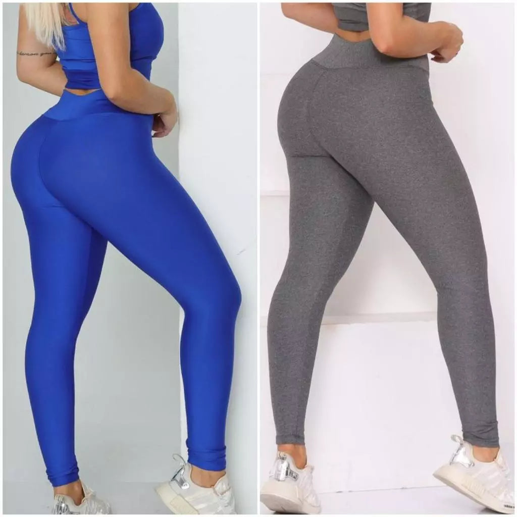 Kit com 2 Leggings Suplex Lisa – Zero Transparência
