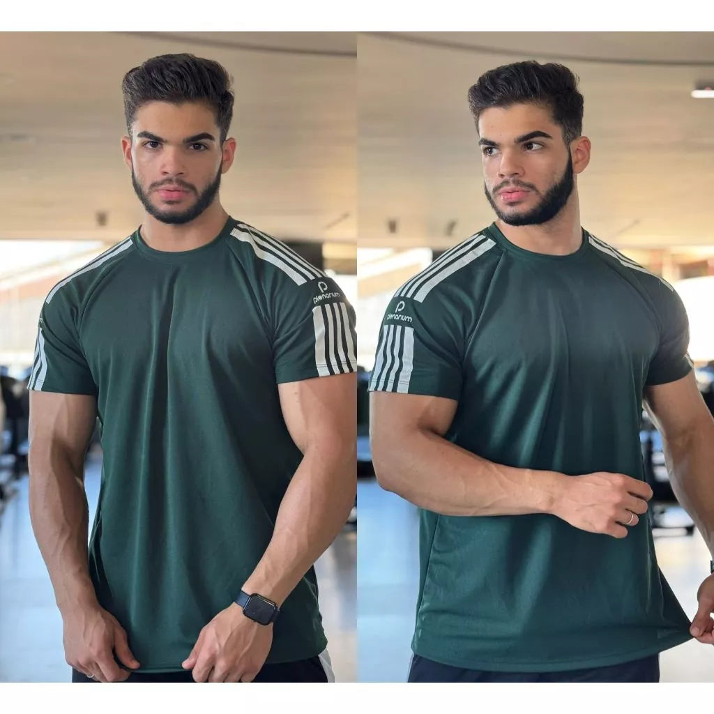 Kit 3 Camisa Camiseta Dry Fit Masculino Academia Esportes Cross Esportivas Raglan